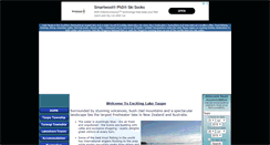 Desktop Screenshot of laketaupo.co.nz